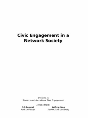 cover image of Civic Engagement in a Network Society